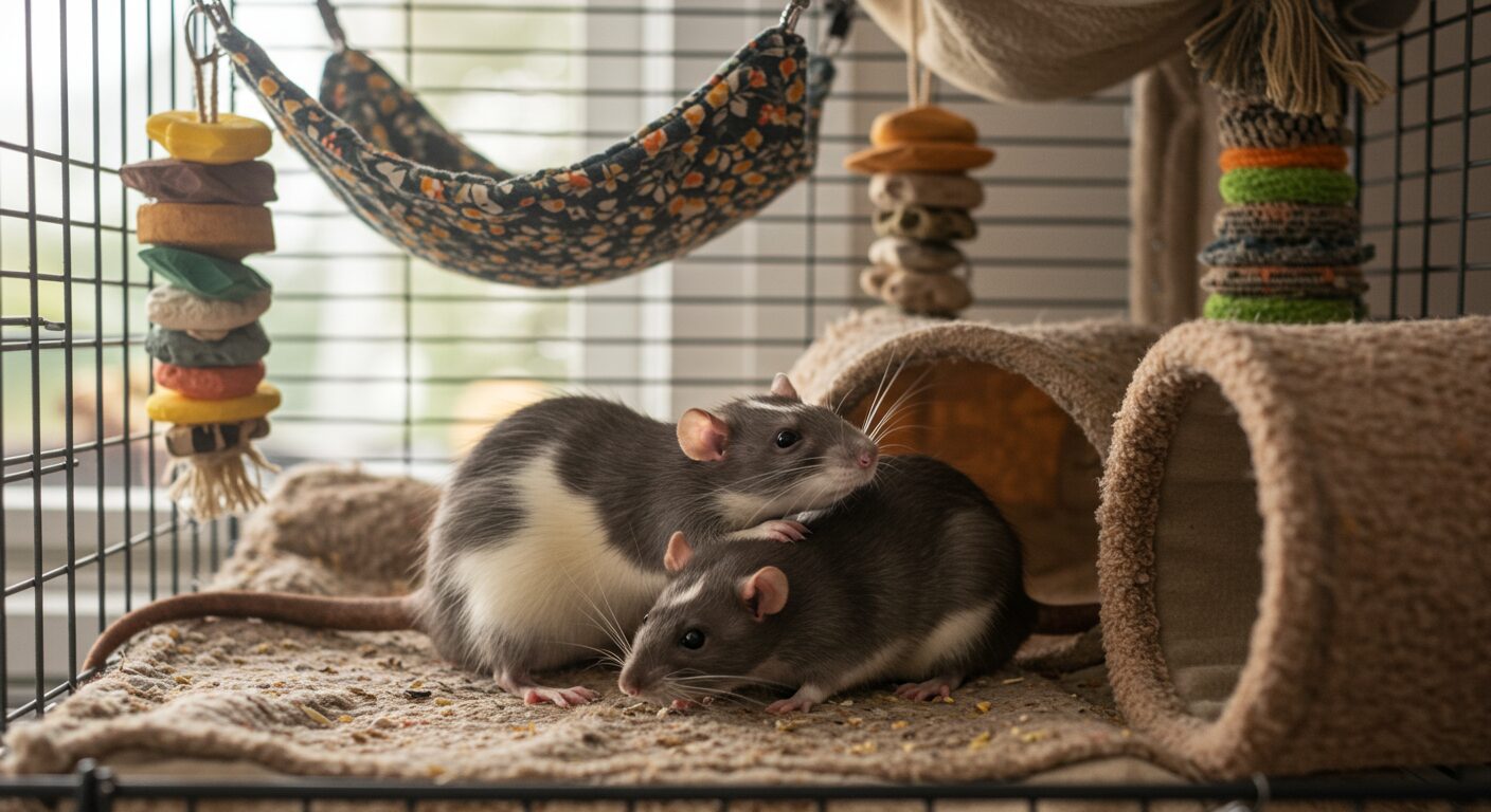 ファンシーラットの喧嘩対策ガイド｜多頭飼いや同居時の注意点と仲良くさせるコツ