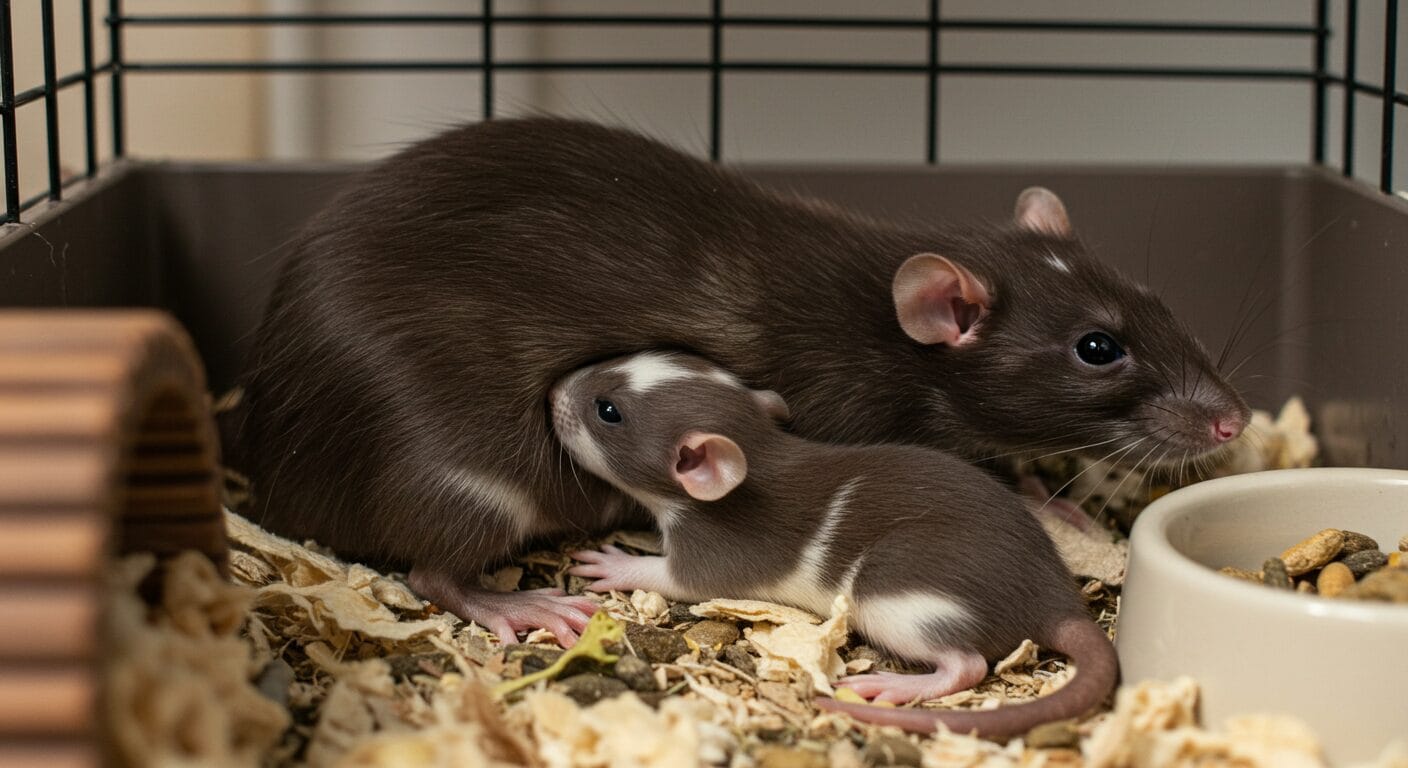 ファンシーラットの離乳期ガイド｜子育てのポイントと健康管理法