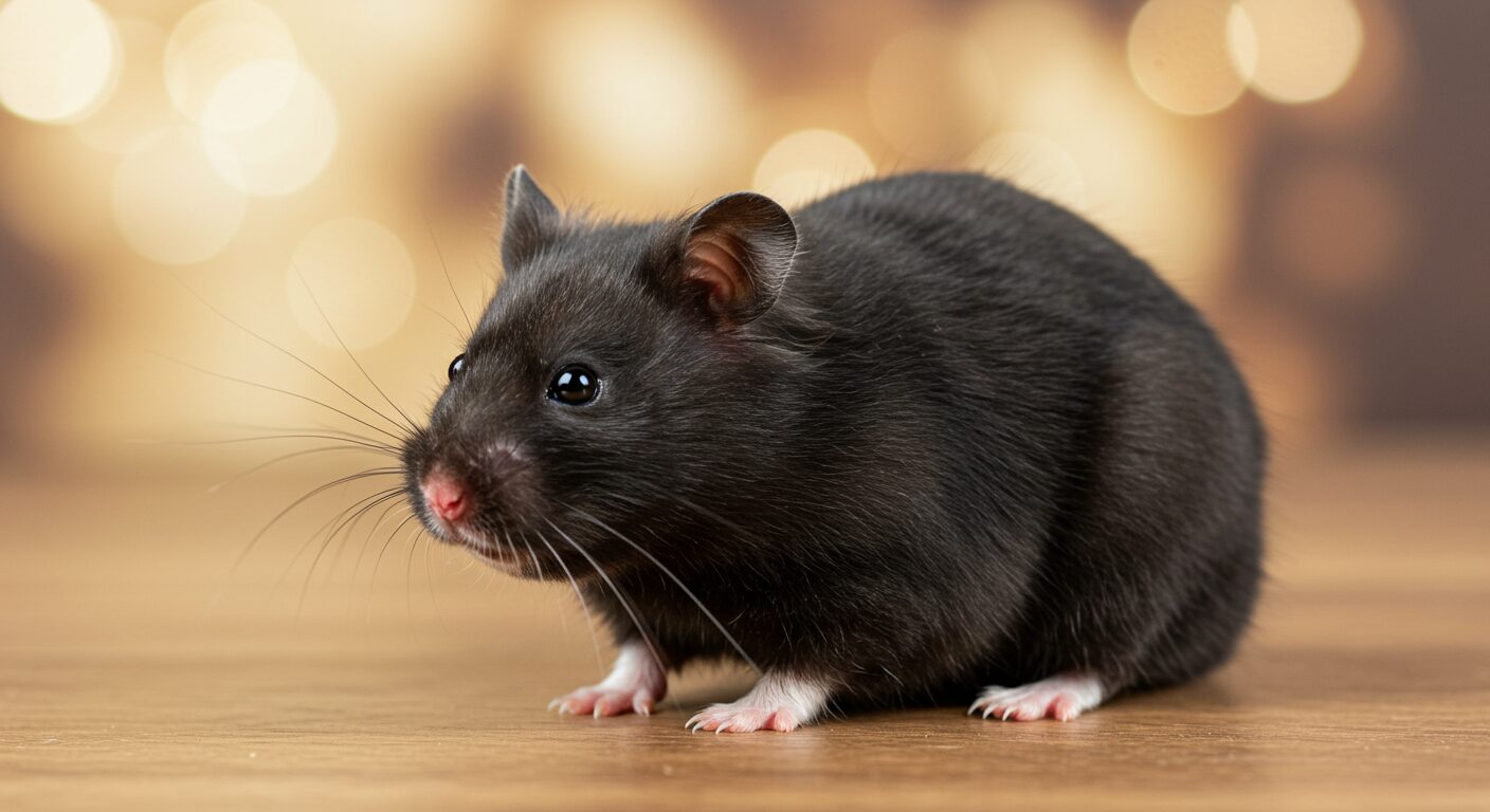 【長毛ハムスター黒の飼育ガイド】特徴・種類・性格と飼う上での注意点まとめ
