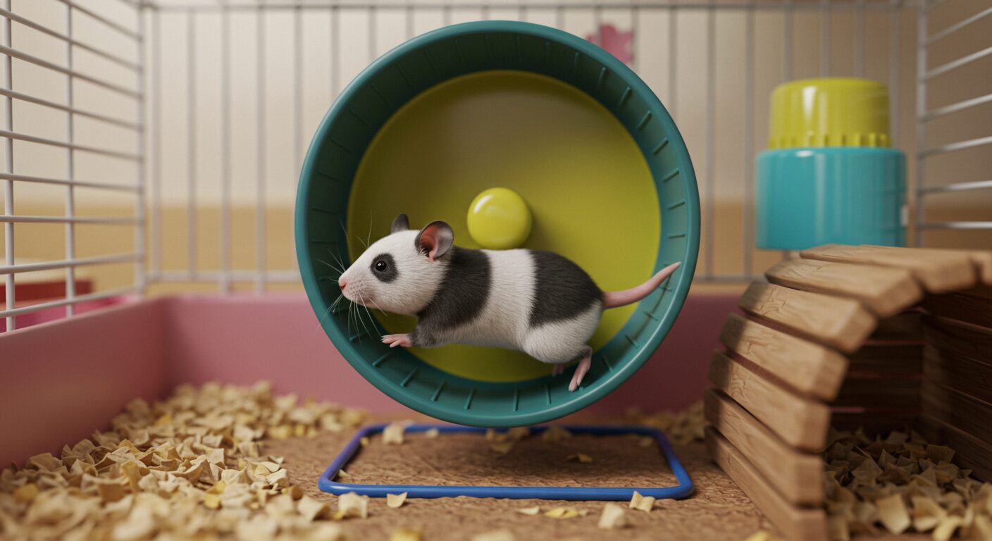 パンダマウスの回し車で快適飼育！飼い方から脱走対策まで完全ガイド