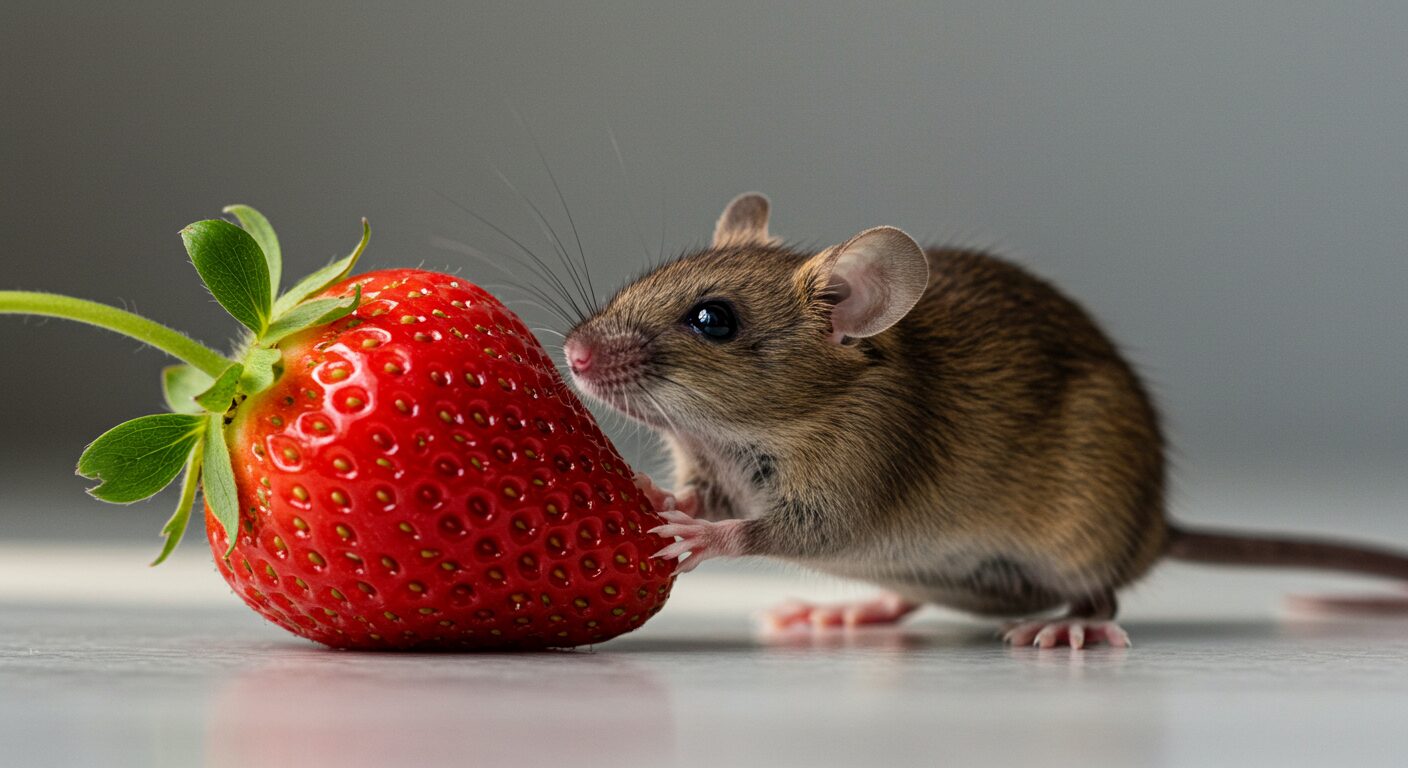ハツカネズミはいちごを食べる？飼育時や農作物への影響と対策ガイド