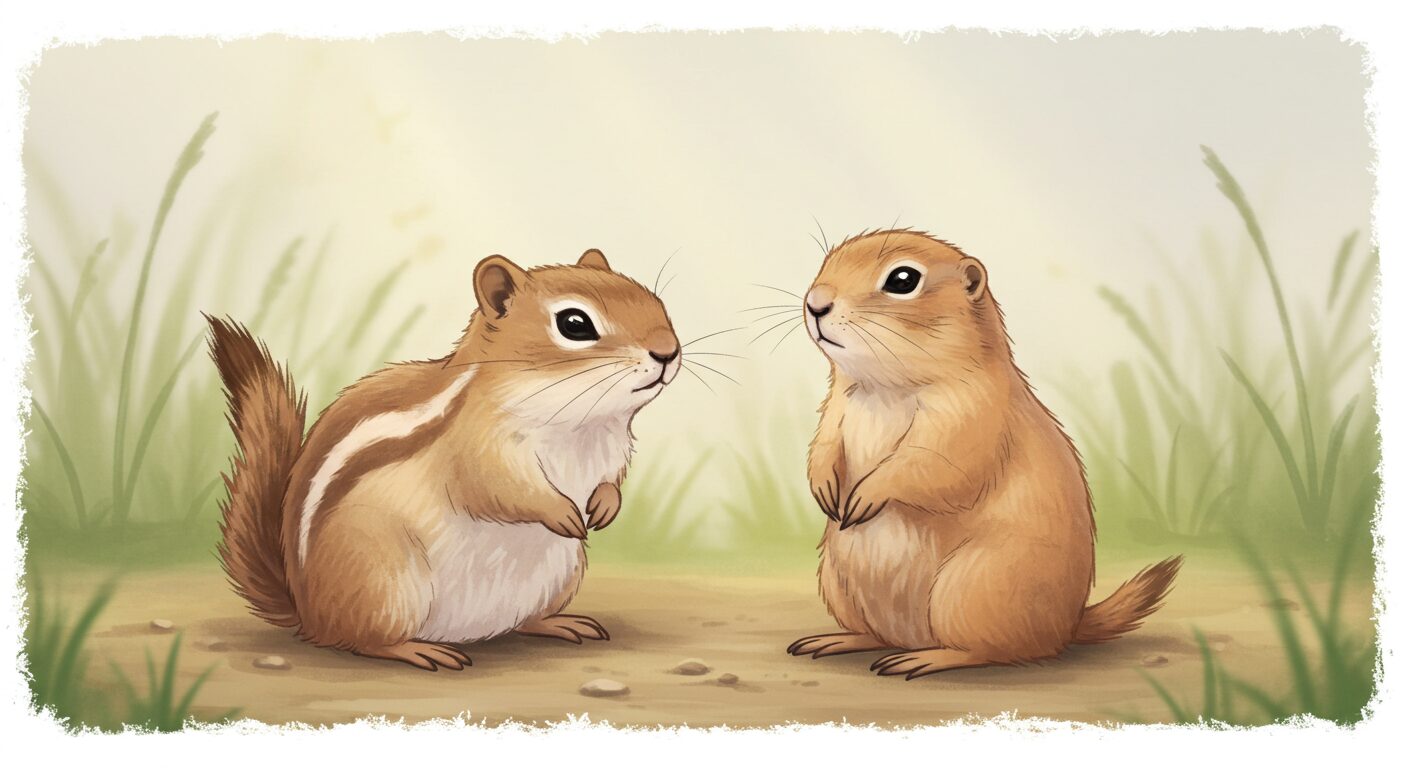 リチャードソンジリスに似てる動物は？プレーリードッグとの違いや見分け方を徹底解説！