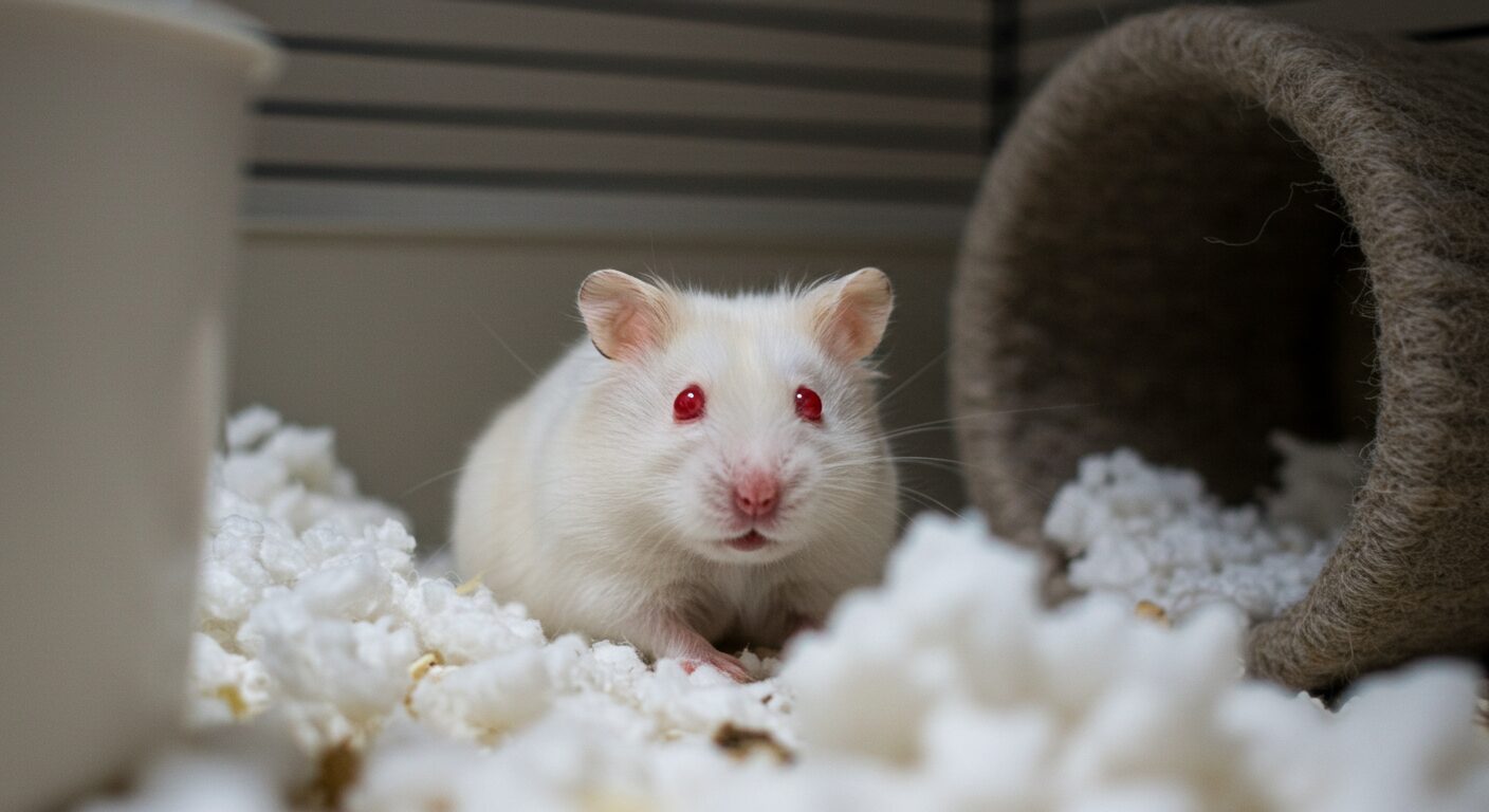 【ロボロフスキーハムスター】アルビノの飼い方と特徴｜目が赤いハムスターの種類も解説