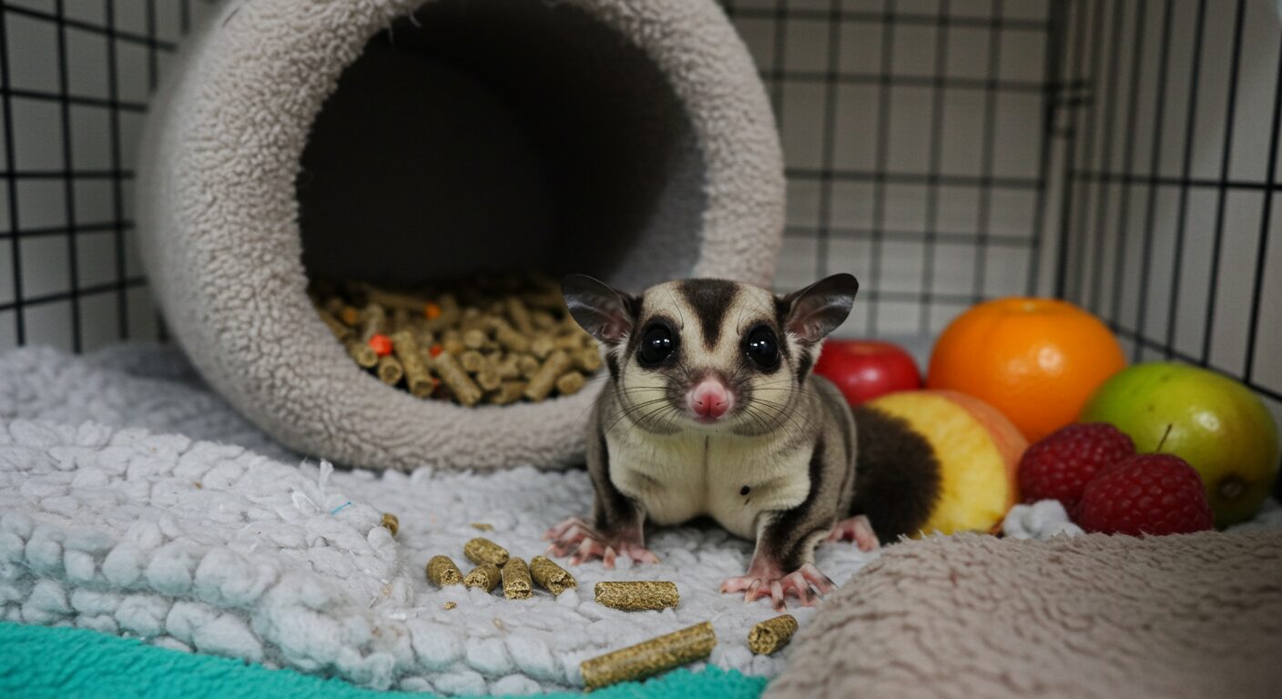 フクロモモンガのうんちは臭い？後悔しないための飼育と臭い対策ガイド
