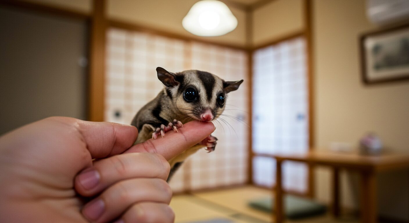 フクロモモンガの甘噛みの意味とは？慣れてきた証拠と本気噛みの見分け方ガイド