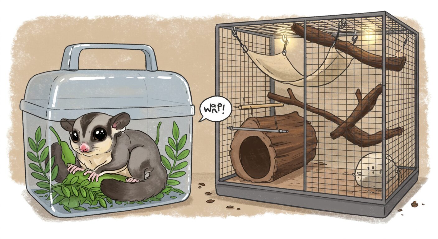 フクロモモンガを虫かごで飼うのはアリ？後悔しないための正しい知識と代替案