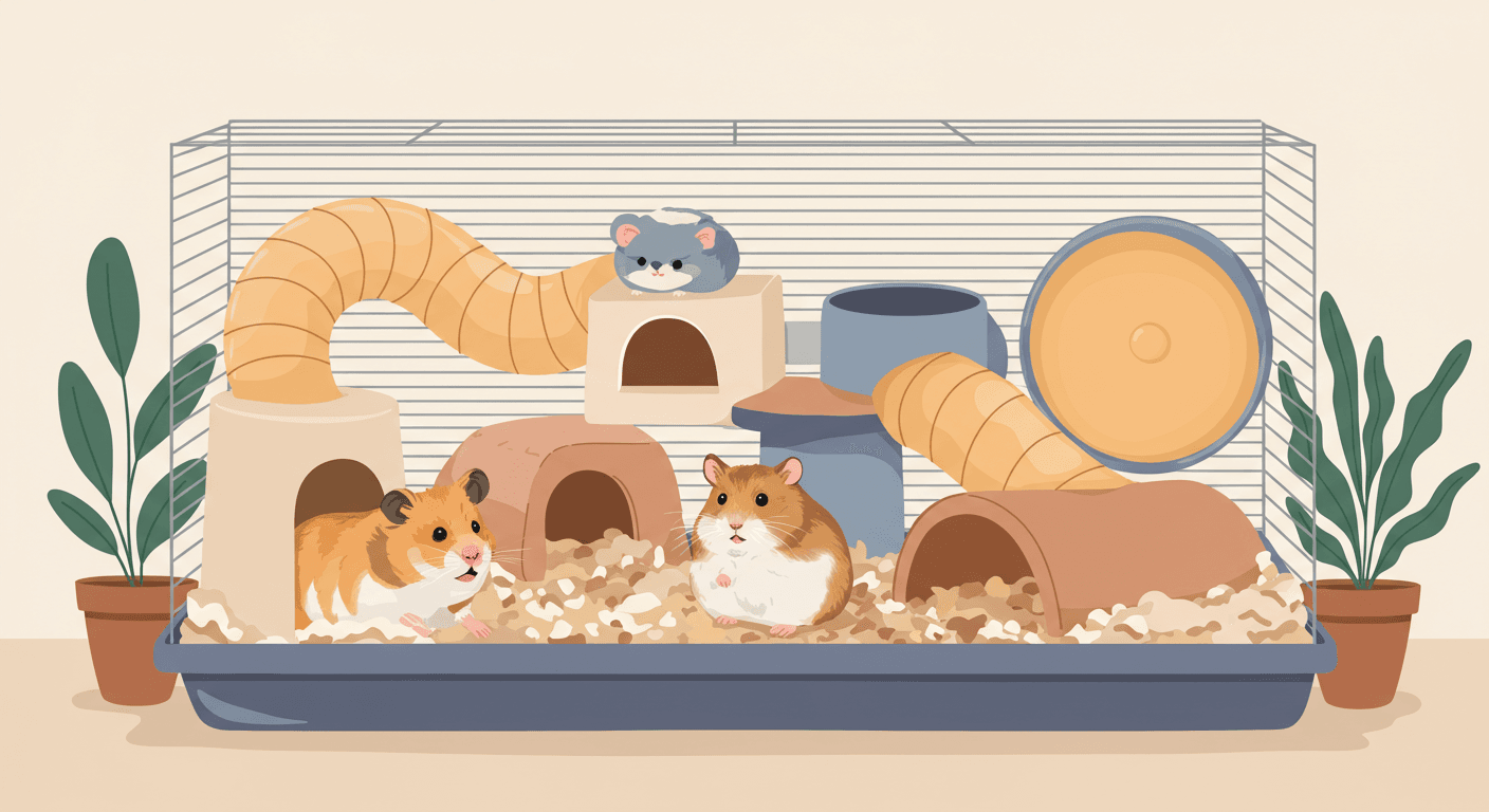 ゴールデンハムスターの多頭飼い完全ガイド