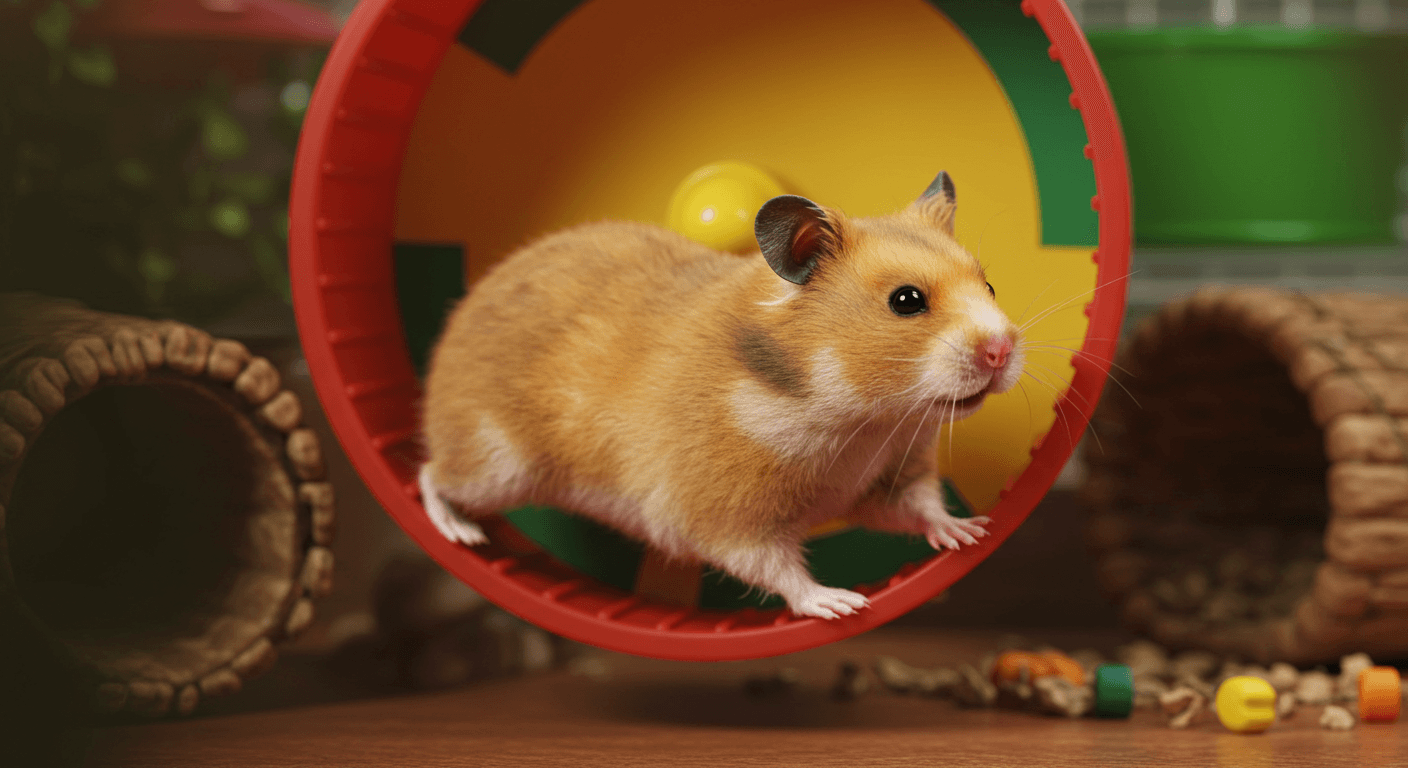 ゴールデンハムスターに最適なホイールサイズとは？回し車の選び方ガイド
