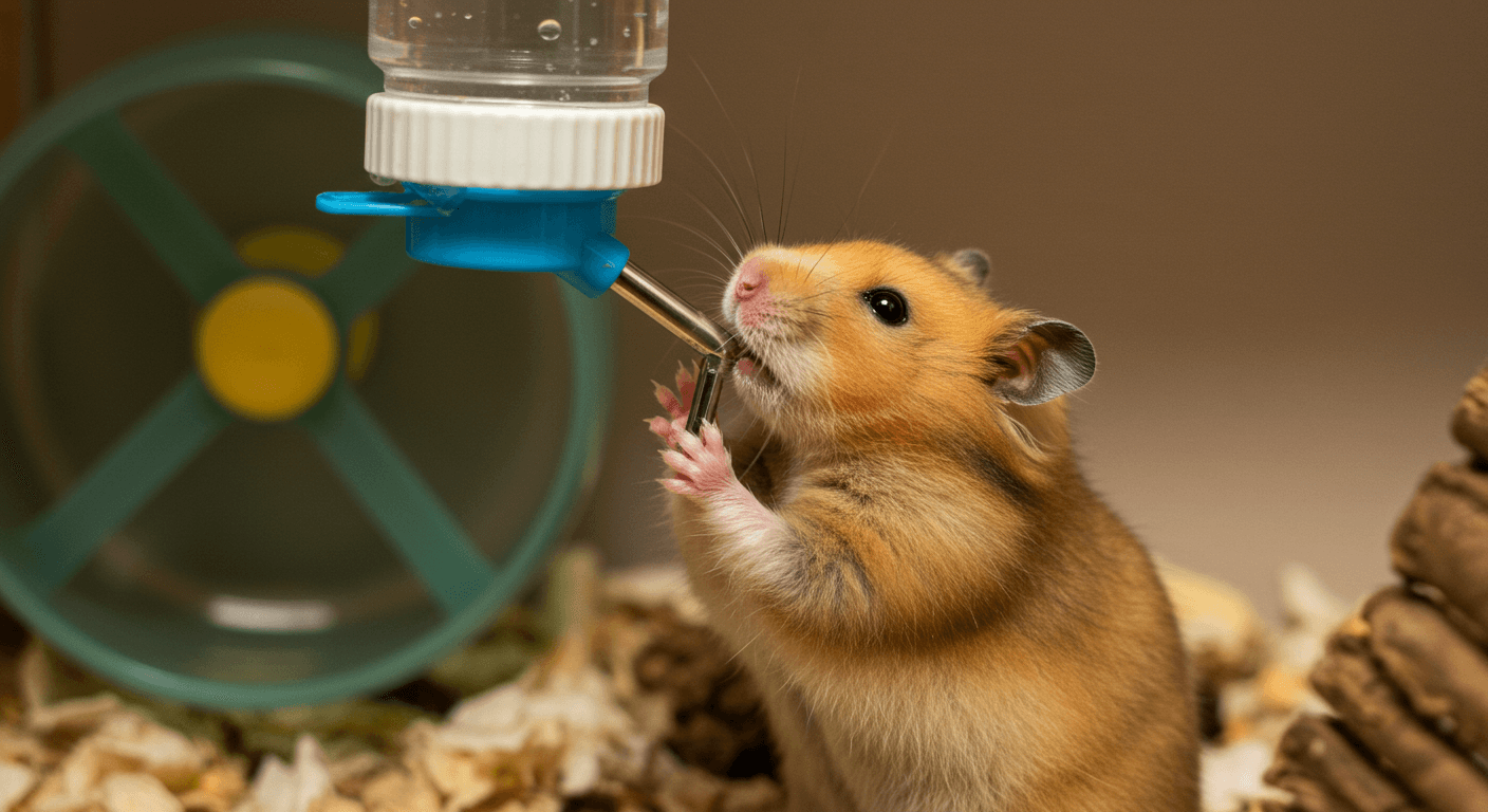 ゴールデンハムスターが水を飲みすぎる原因と対策ガイド