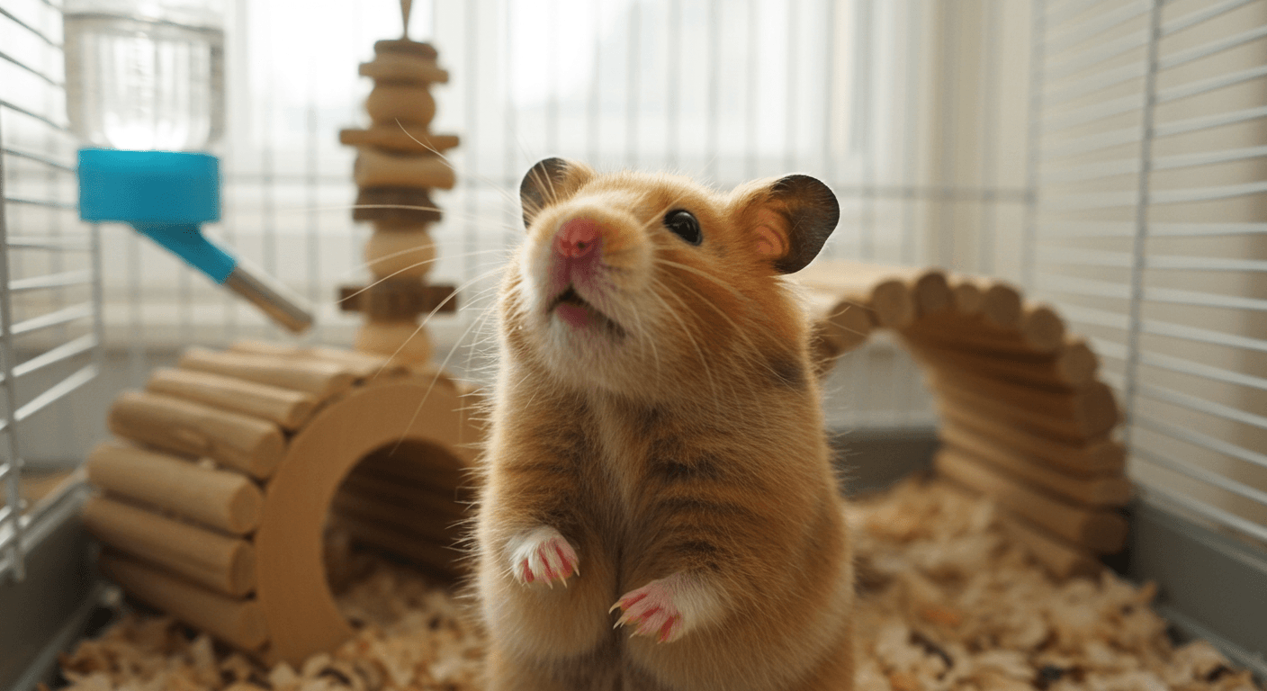 ゴールデンハムスターが出たがる理由と対処法｜外に出したがる行動のサインと対策を徹底解説