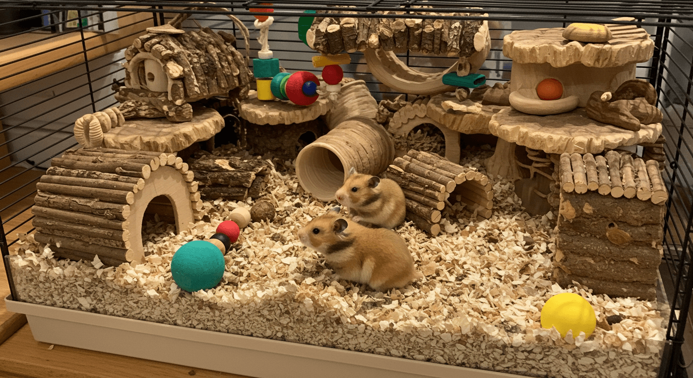 ゴールデンハムスターの多頭飼い成功ガイド｜仲良く飼うポイントと注意点