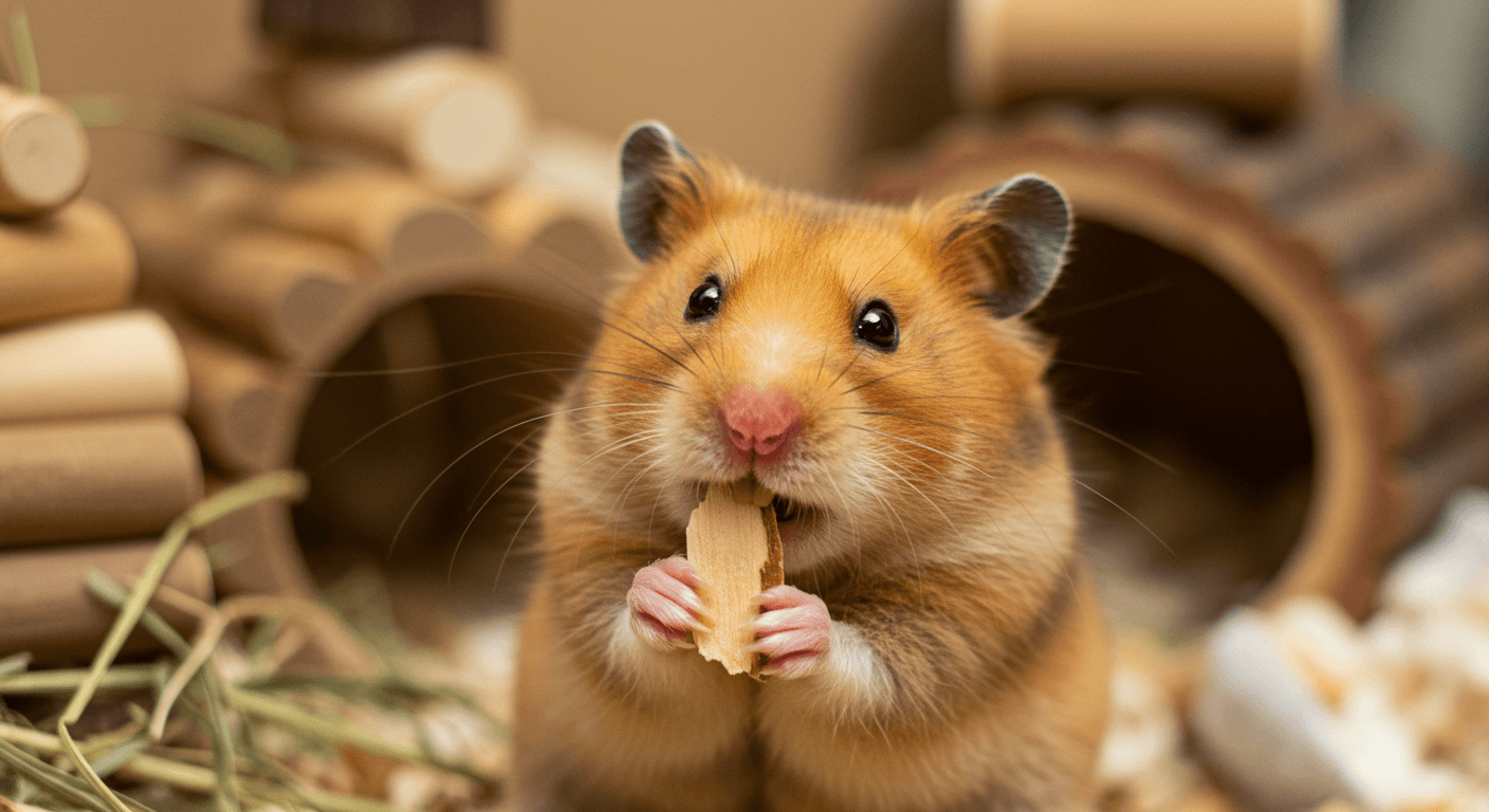 ゴールデンハムスターの歯の長さとケア方法：健康的な歯を保つためのガイド