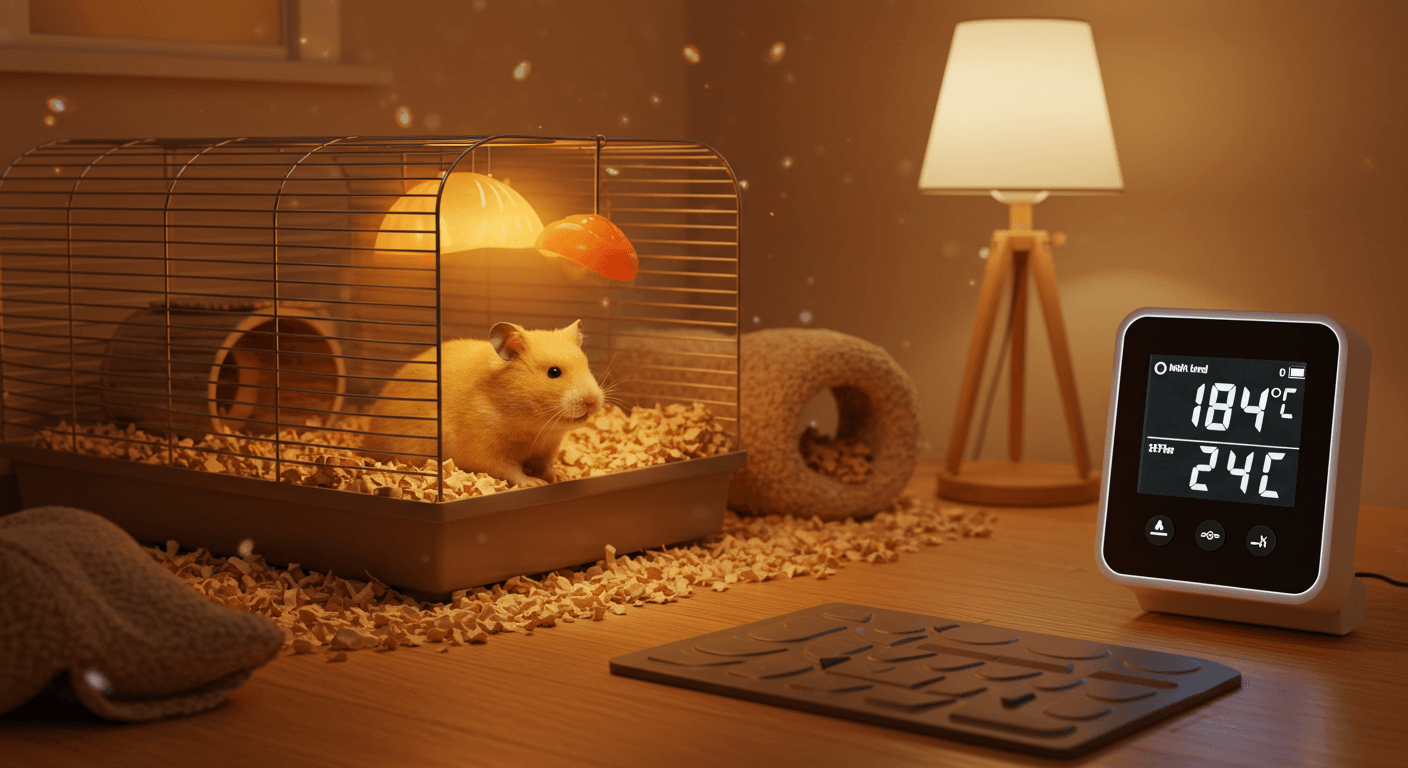 ゴールデンハムスターの適温と温度管理ガイド