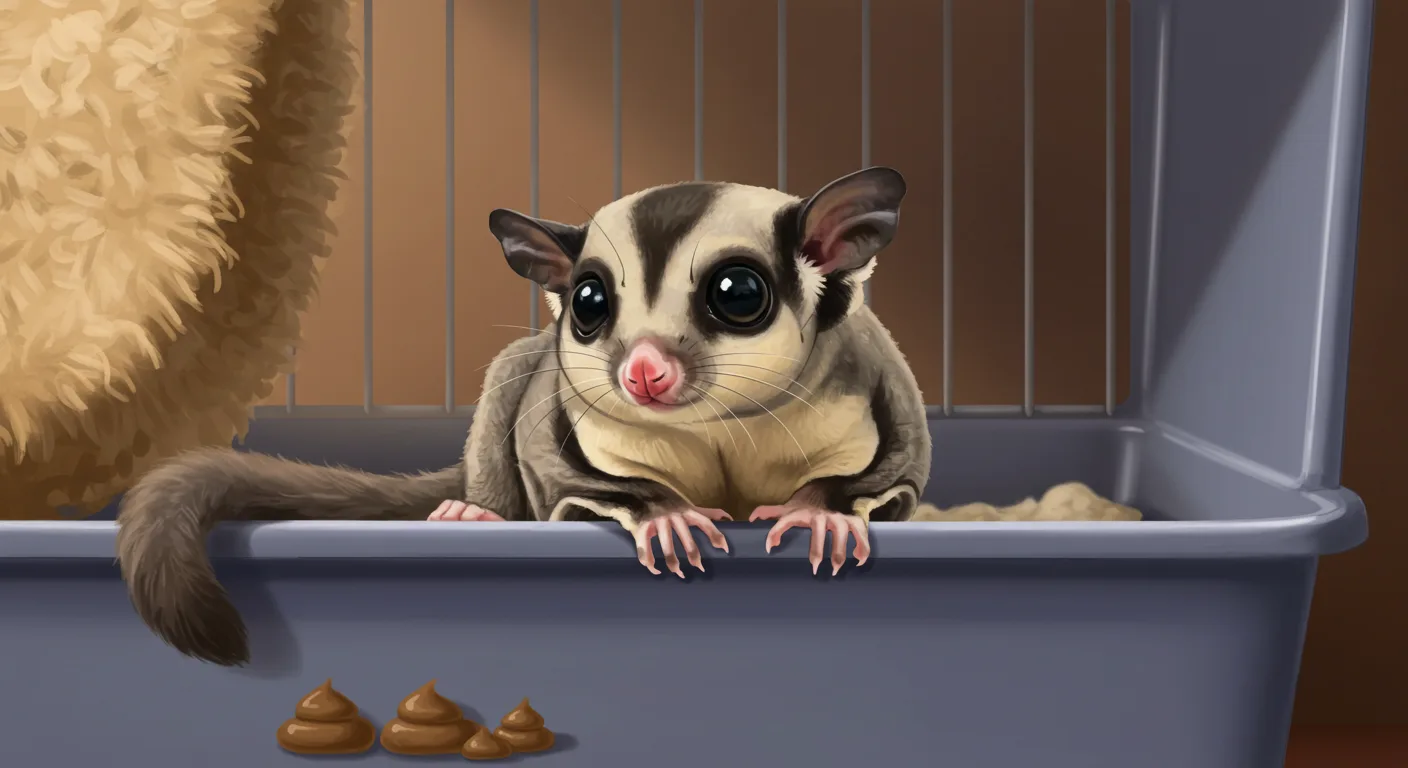 フクロモモンガ うんち｜臭い・量・色・トイレ事情を徹底解説