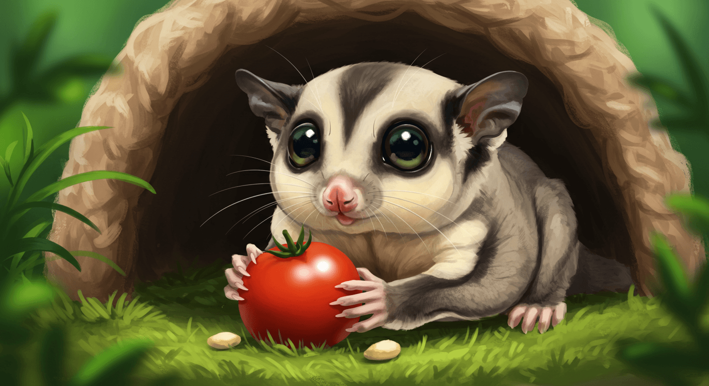 フクロモモンガ ミニトマトの与え方と注意点｜安全な食べ物・避けるべき食品まとめ