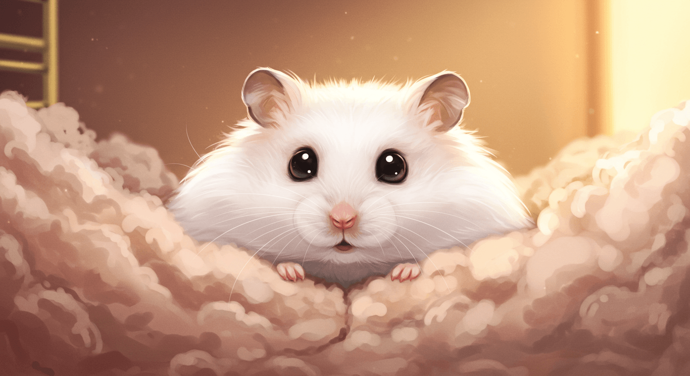 まるで雪の妖精！パールドワーフハムスターとのHappyライフを始めよう！