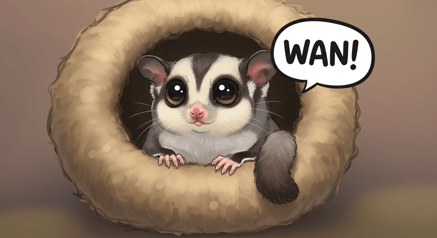 【フクロモモンガが「ワンワン」鳴くのはなぜ？】飼い主さんが知っておきたい原因と対処法！これでもう怖くない！