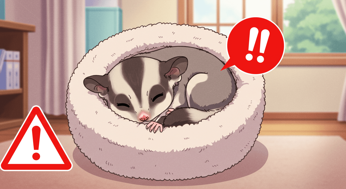 フクロモモンガ 元気ない…どうしたの？プロが教える見分け方と対処法！