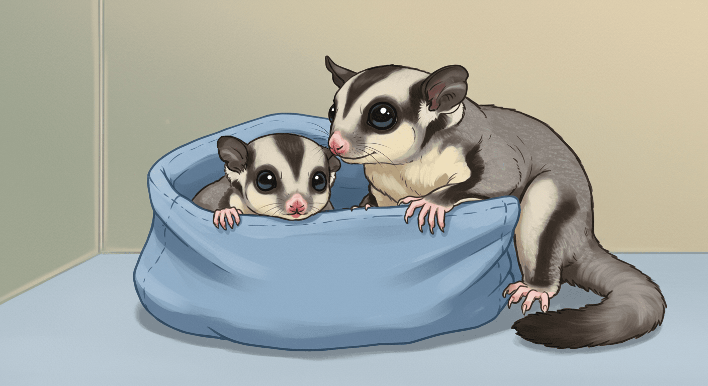 【ショックな出来事…】フクロモモンガの「子食い」はなぜ起こる？大切な赤ちゃんを守るために飼い主ができること