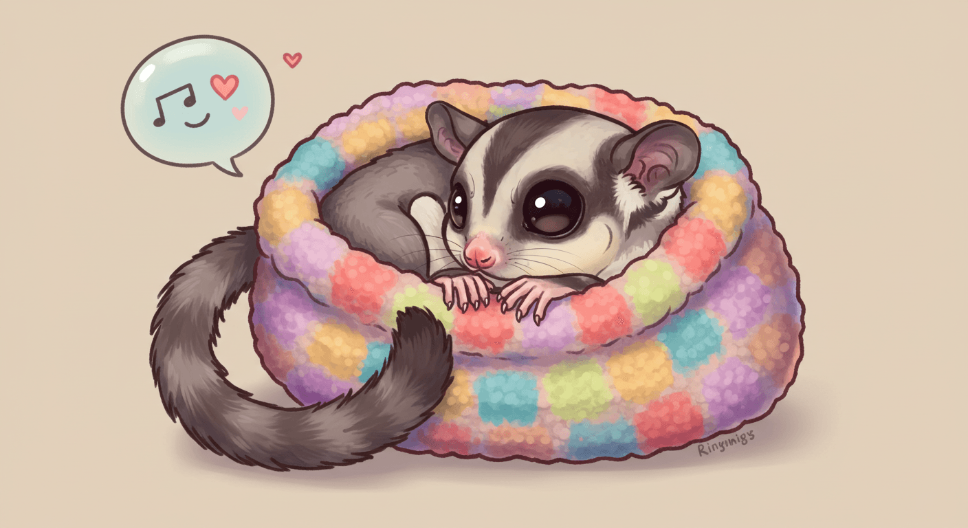 フクロモモンガの寝言、それは愛のサインかも！夜のコソコソ声の謎を徹底解明