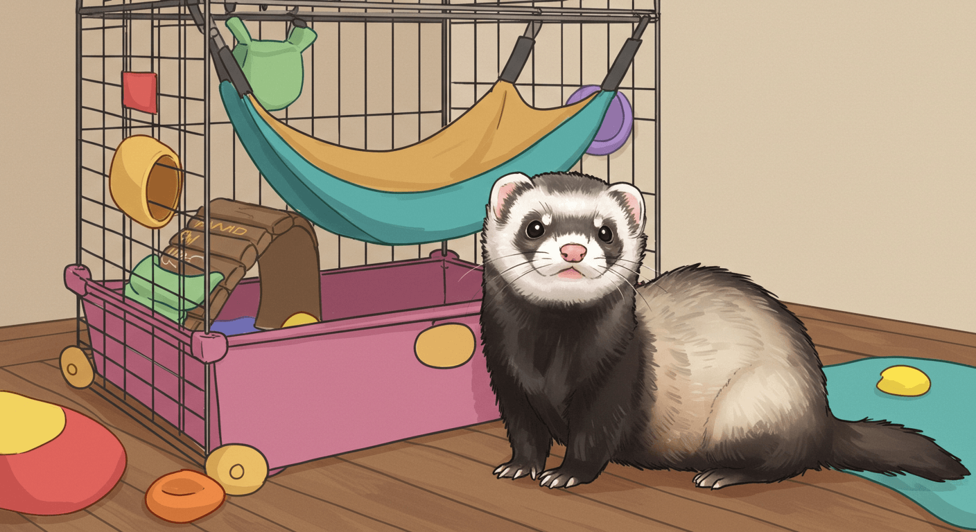 【長生きの秘訣はコレ！】マーシャルフェレットの平均寿命と愛するフェレットを病気から守る飼い主さんの心得