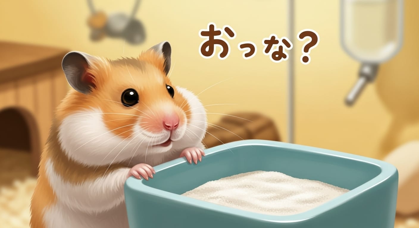 「うちのゴールデンハムスター、砂浴びしないけど大丈夫？」大学生が解説！その理由と飼い主ができること