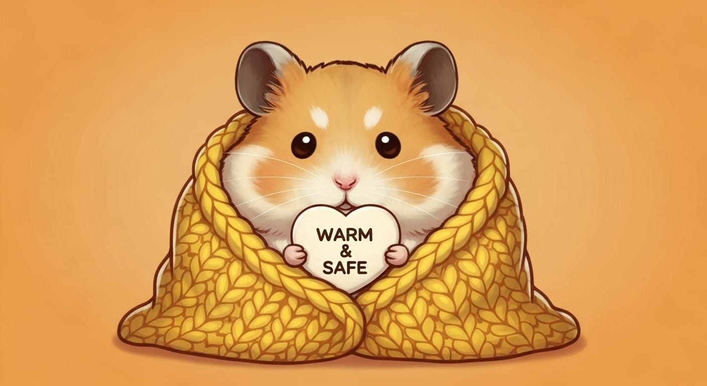 キンクマハムスターの「冬眠」は命の危険！冬をポカポカ快適に過ごすための飼い主さんができる最強の寒さ対策マニュアル！