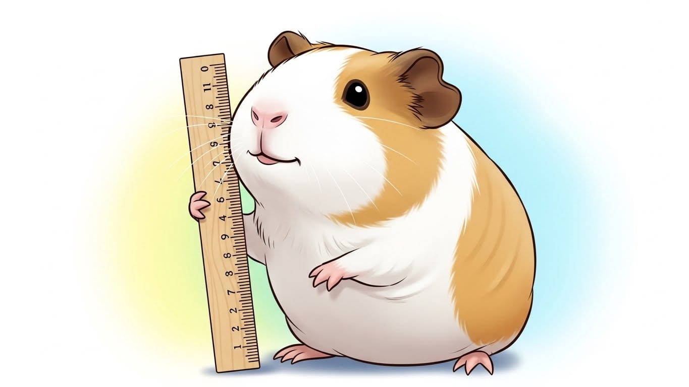 【驚きのサイズ感！】スキニーギニアピッグの「大きさ」を徹底解説！飼い主が知っておきたい成長のヒミツや飼育の注意点も大公開！