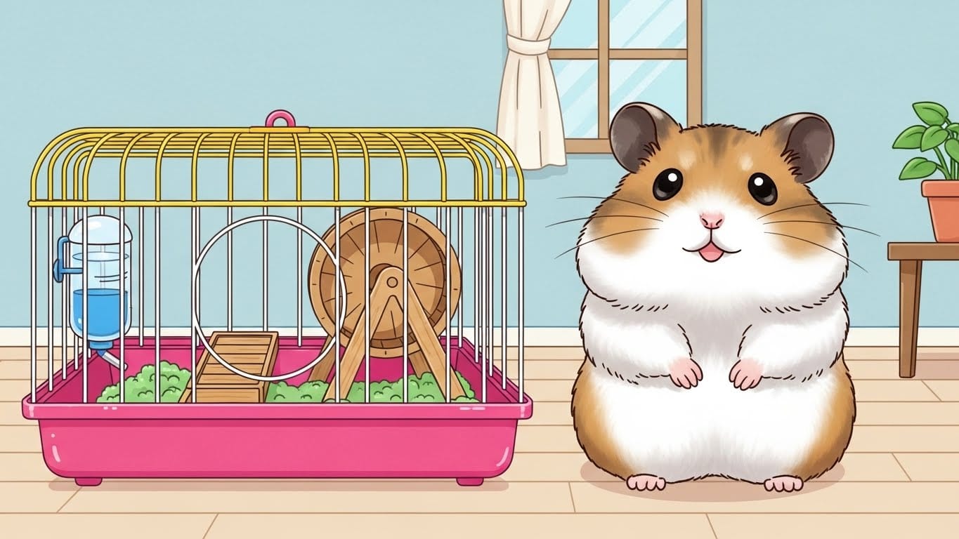 カラーハムスターケージで、もっと楽しいハムちゃんライフを始めよう！