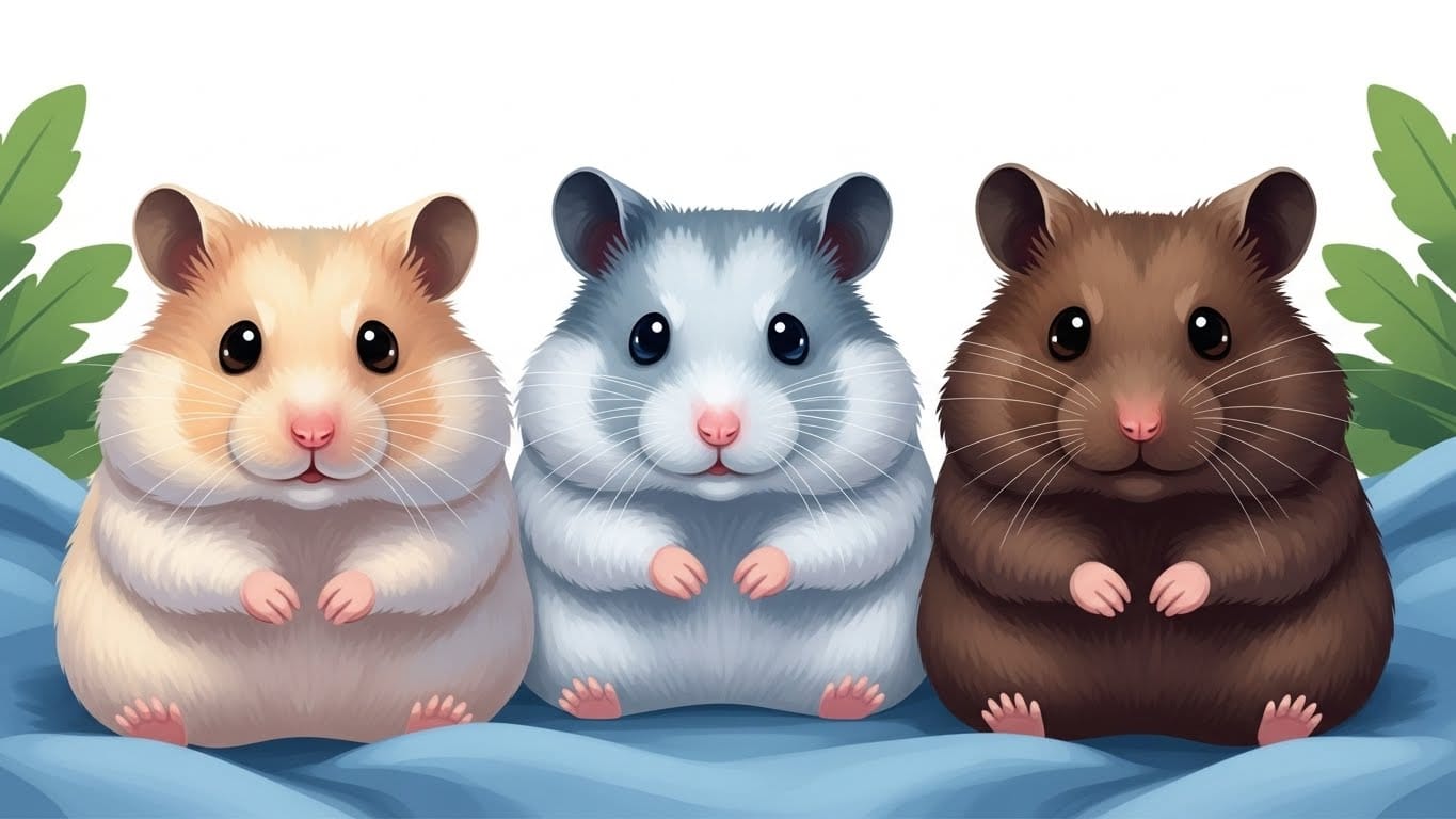 カラーハムスターとの楽しい暮らし！初心者でも安心な飼い方のコツを徹底解説！