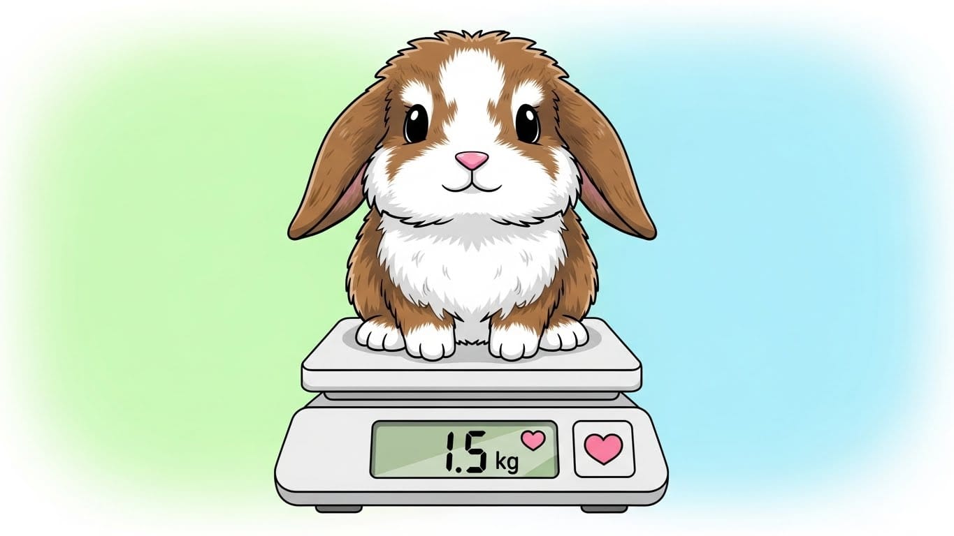 ロップイヤーの体重ってどれくらい？ 健康を守るためのベスト体重を徹底解説！