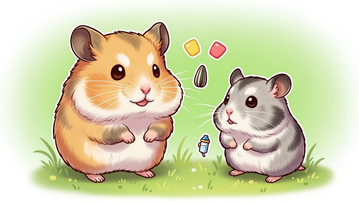 ゴールデンハムスターとジャンガリアンハムスター、どっちを選ぶ？飼い主さんが知っておきたい「違い」を徹底解説！