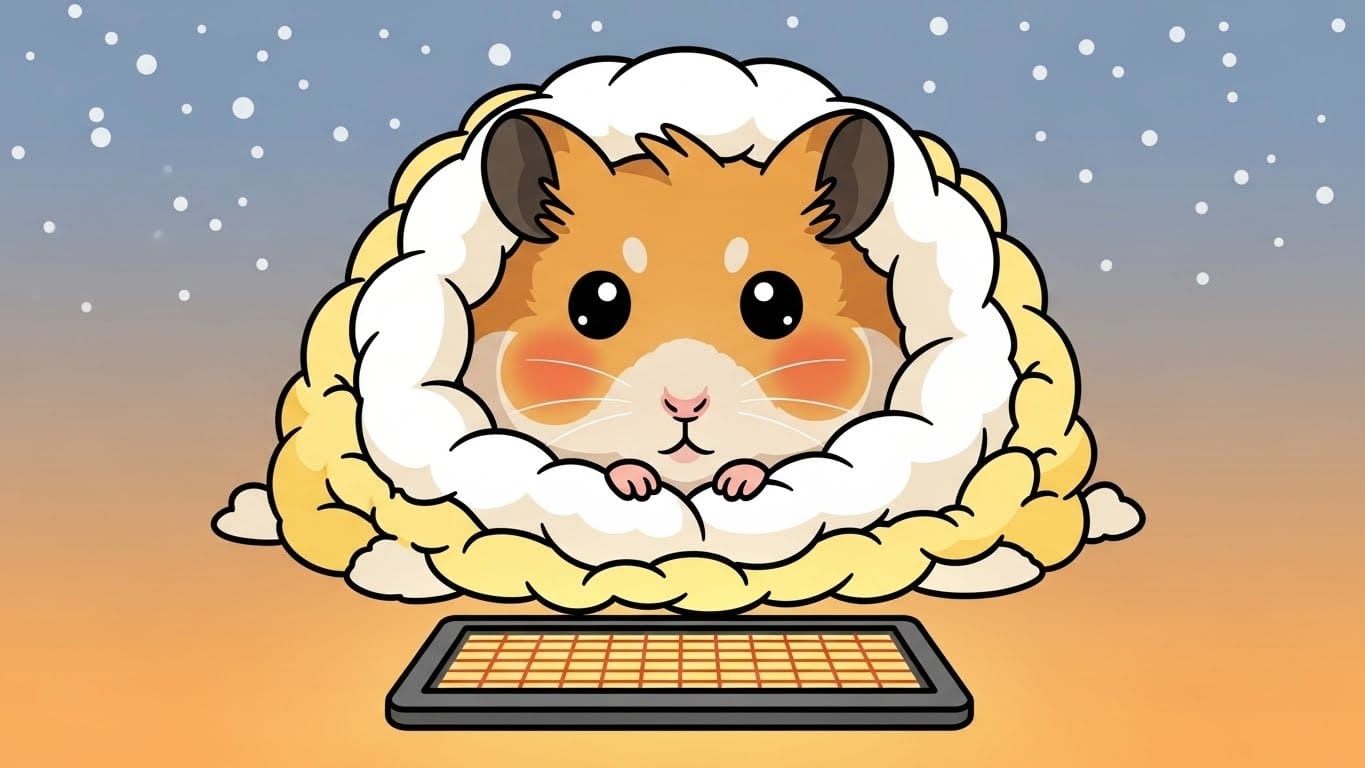 ぬくぬく冬ごもり！ゴールデンハムスターのためのヒーター選び完全ガイド