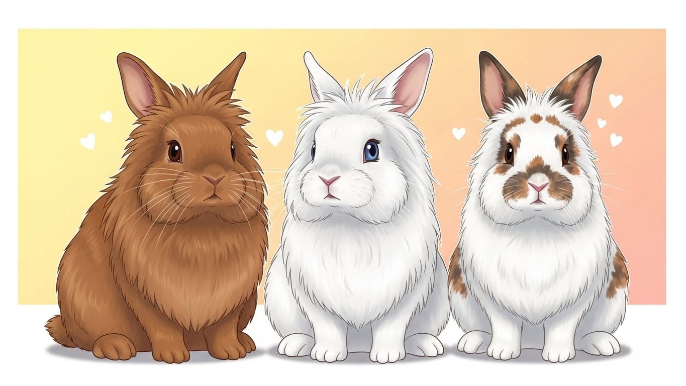 ライオンのようなたてがみがキュート！ライオンラビットの魅力とカラーバリエーションを徹底解説！