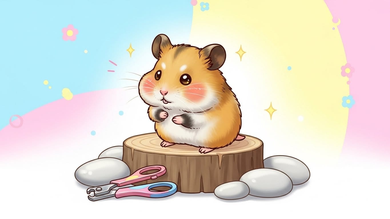 「ゴールデンハムスターの爪が痛い！」を解決！お家でできる爪研ぎと安全な切り方の全知識