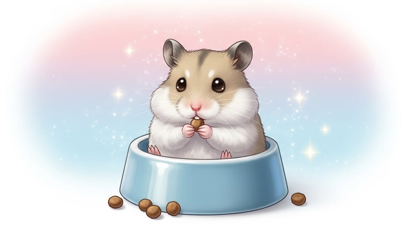 ジャンガリアンハムスターのご飯の量ってどれくらい？元気に長生きしてもらうための黄金ルール！