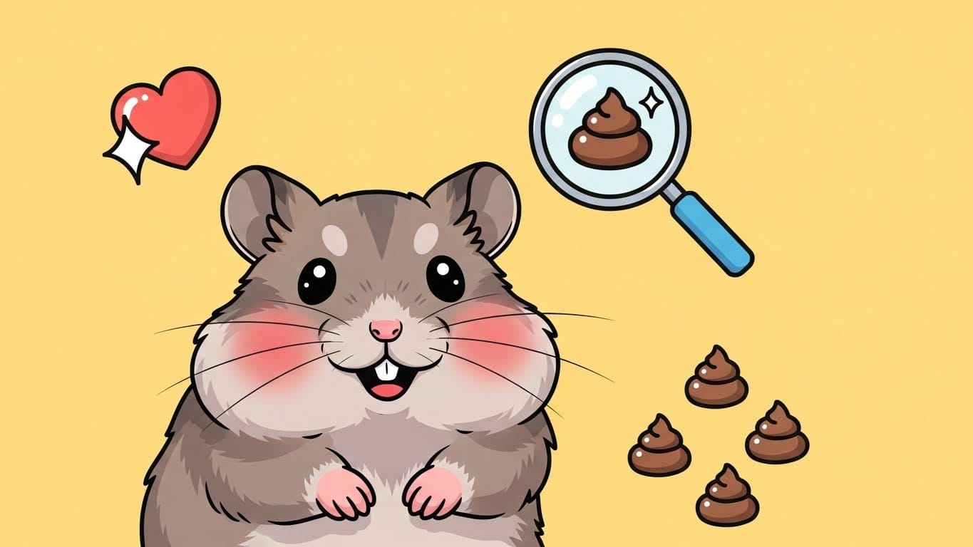 ジャンガリアンハムスターのうんちがいつもと違う？健康チェックのコツと注意点を徹底解説！