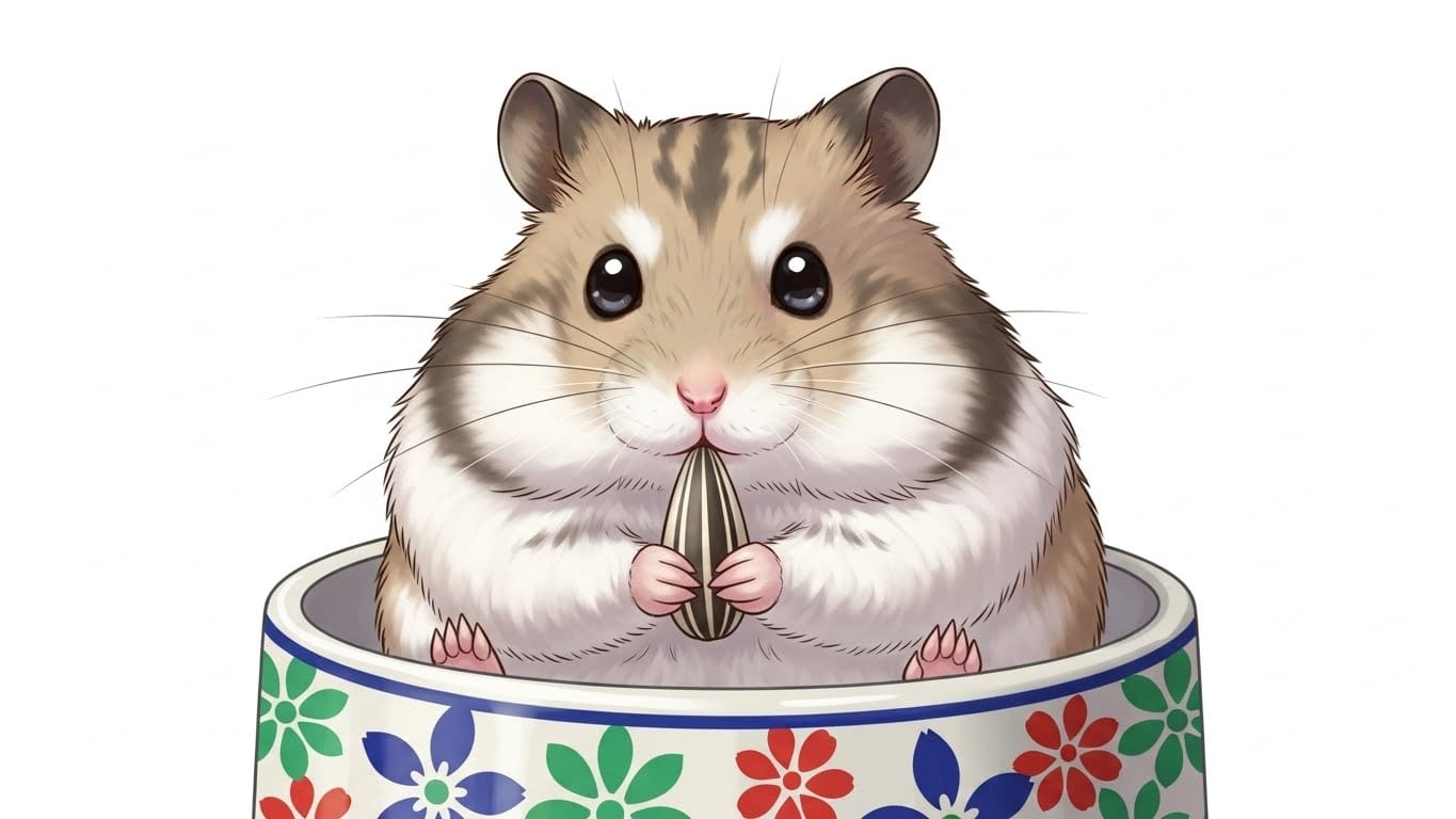 ジャンガリアンハムスターのご飯の量はどのくらい？食べすぎ・太りすぎを防ぐための黄金ルール！