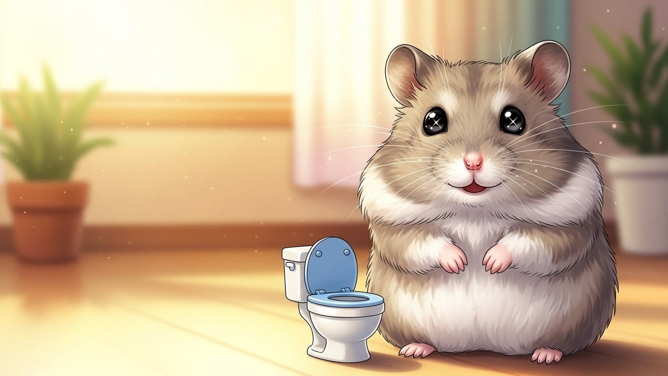 ジャンガリアンハムスターがトイレを覚えないのはどうして？誰でもできる「ゆる～い」しつけのコツを徹底解説！