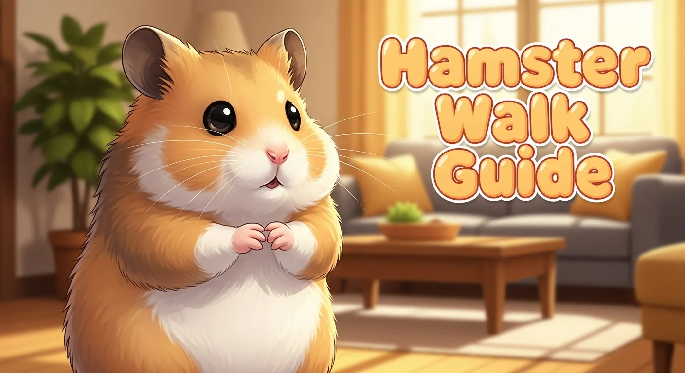 キンクマハムスターにお散歩は必要？部屋んぽのやり方と注意点を徹底解説！