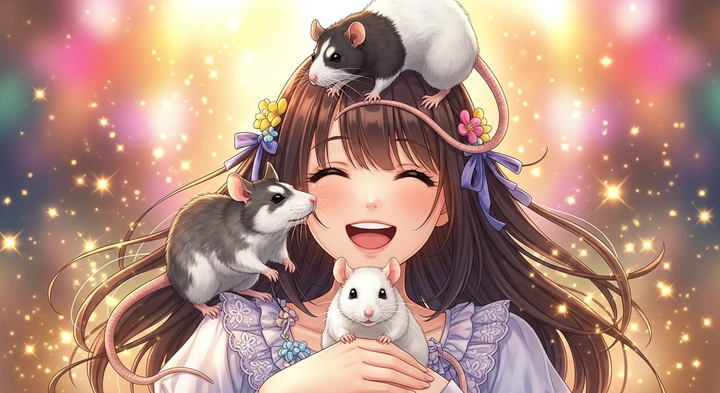 ファンシーラットと親友になれる！世界一わかりやすくなつかせるコツ教えちゃうよ