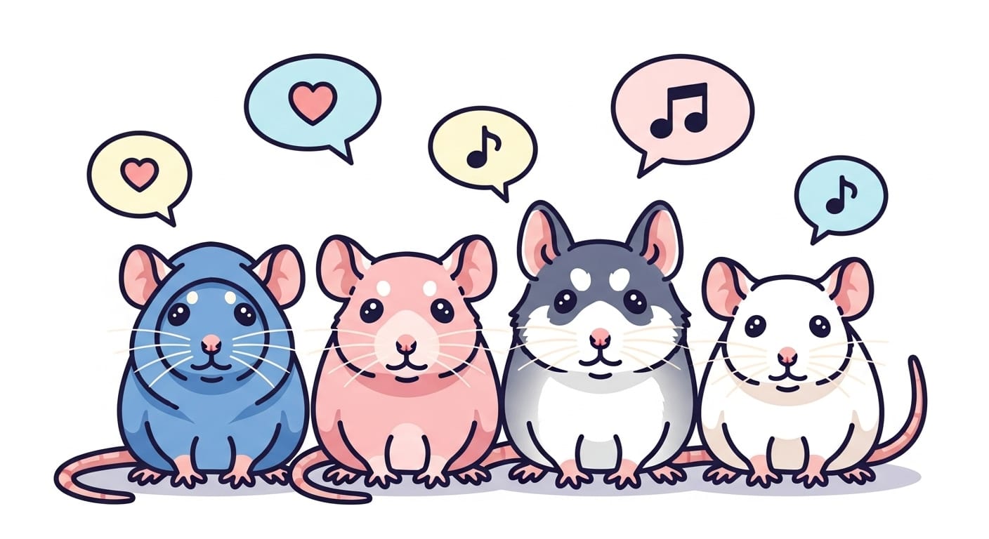 【保存版】ファンシーラットの鳴き声ってどんな意味？「キュッ」や「プープー」に隠された本音を徹底解説！