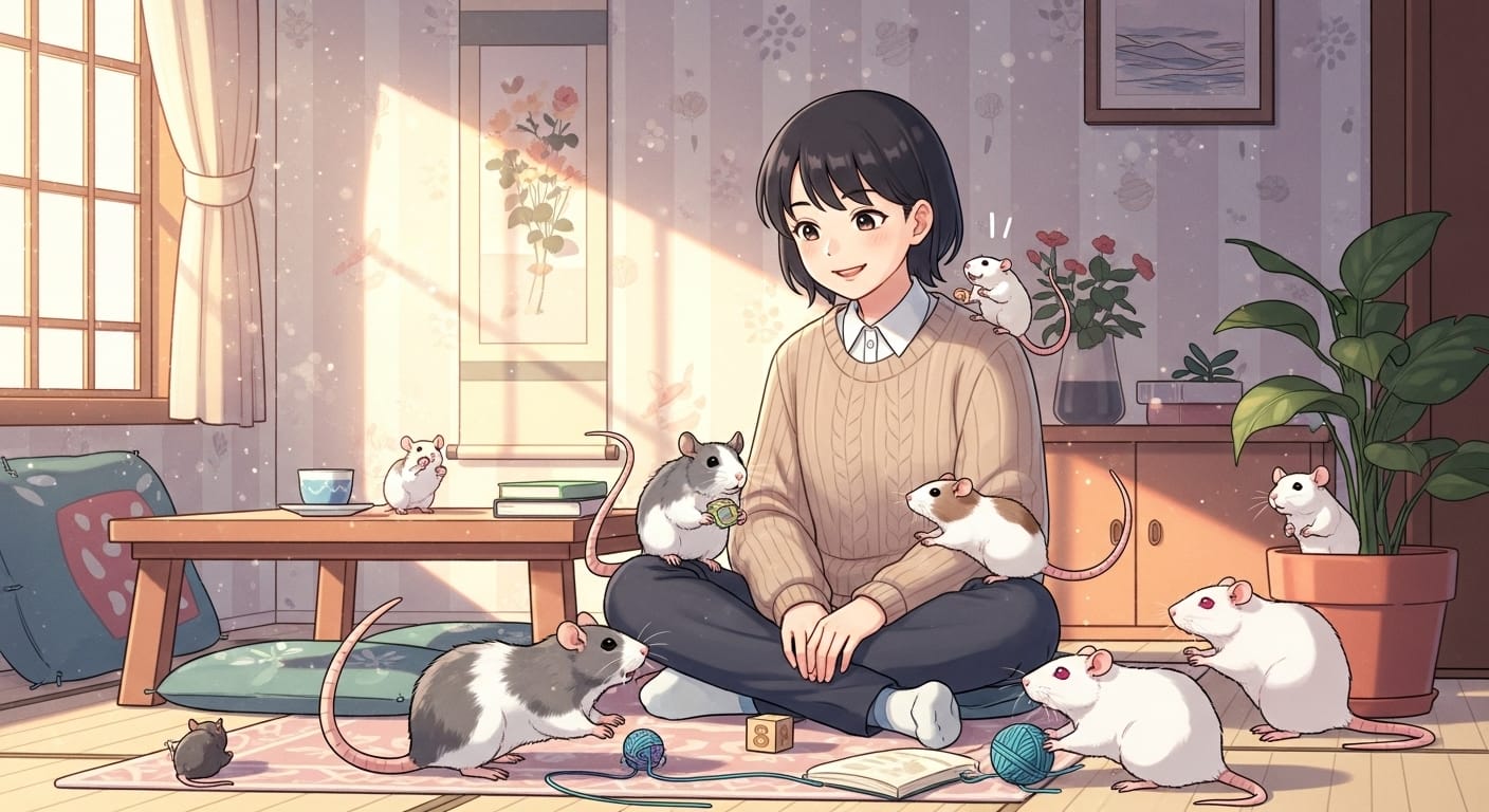 ファンシーラットが臭いって本当？お部屋をスッキリさせる魔法のお手入れ大作戦！