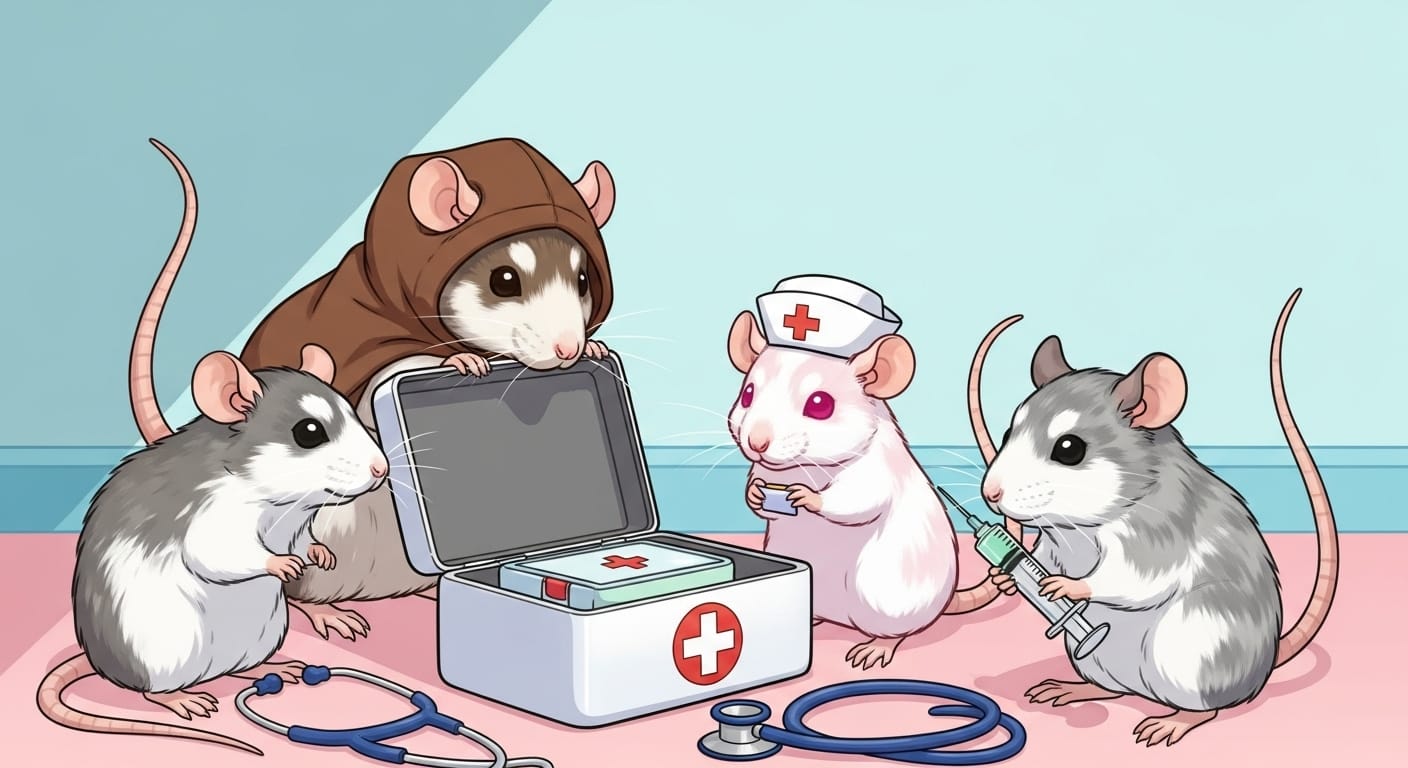 ファンシーラットの病院選び！体調不良のサインと信頼できる先生の見つけ方