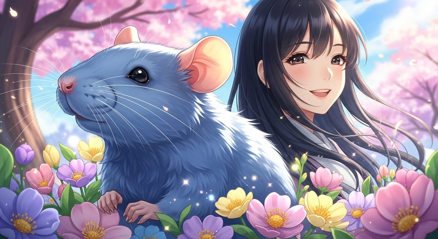 宝石みたいなファンシーラット「ブルー」と暮らそう！その魅力と仲良くなるコツを徹底解説