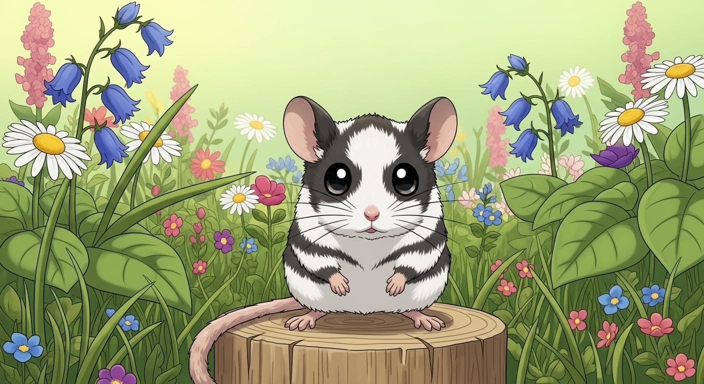 白黒パンダ柄！？アフリカヤマネ「パイド」の魅力と仲良くなるための完全ガイド