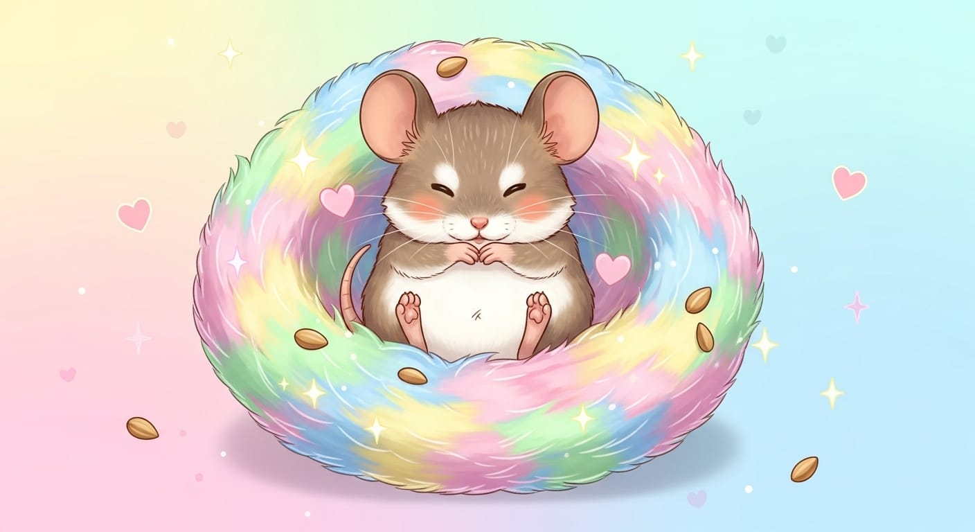 ハツカネズミが「帰りたくなる」最高の巣作り！安心できるおうちの秘密を全部教えるよ