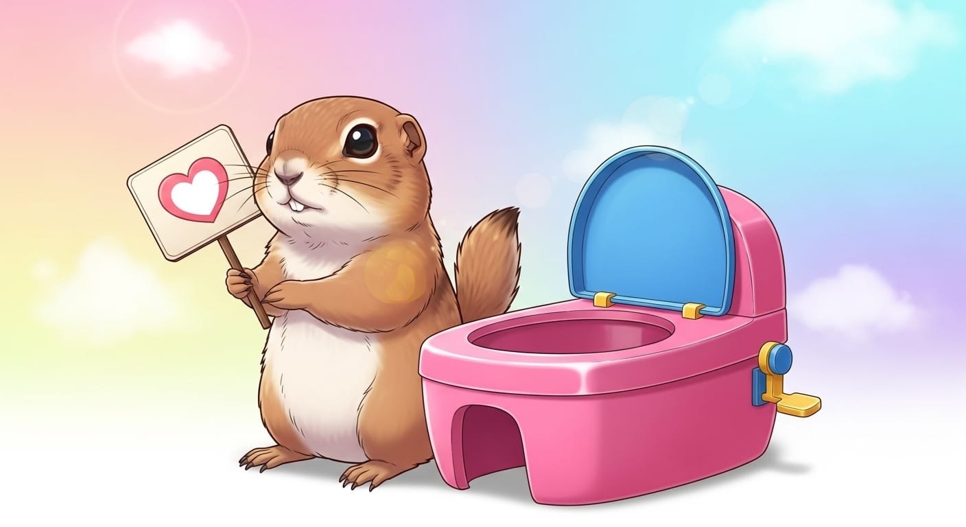 リチャードソンジリスのトイレトレーニング！仲良く暮らすための秘密の作戦