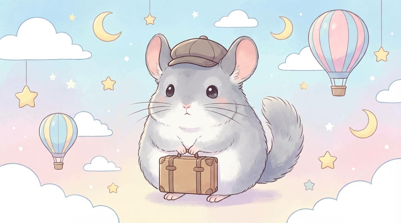 チンチラとお留守番！旅行に行くときに絶対に知っておきたい安心ガイド