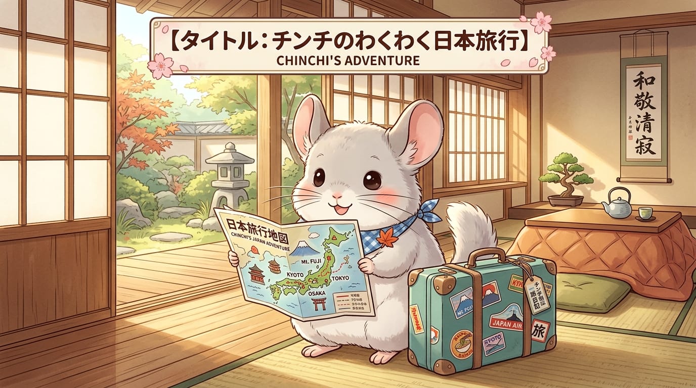 チンチラとお留守番！ひとりぼっちでも寂しくない？準備と注意点をプロが解説